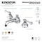 Kingston Brass KS4465BL 8" Widespread Bathroom Faucet, Oil Rubbed Bronze KS4465BL - alternate 2